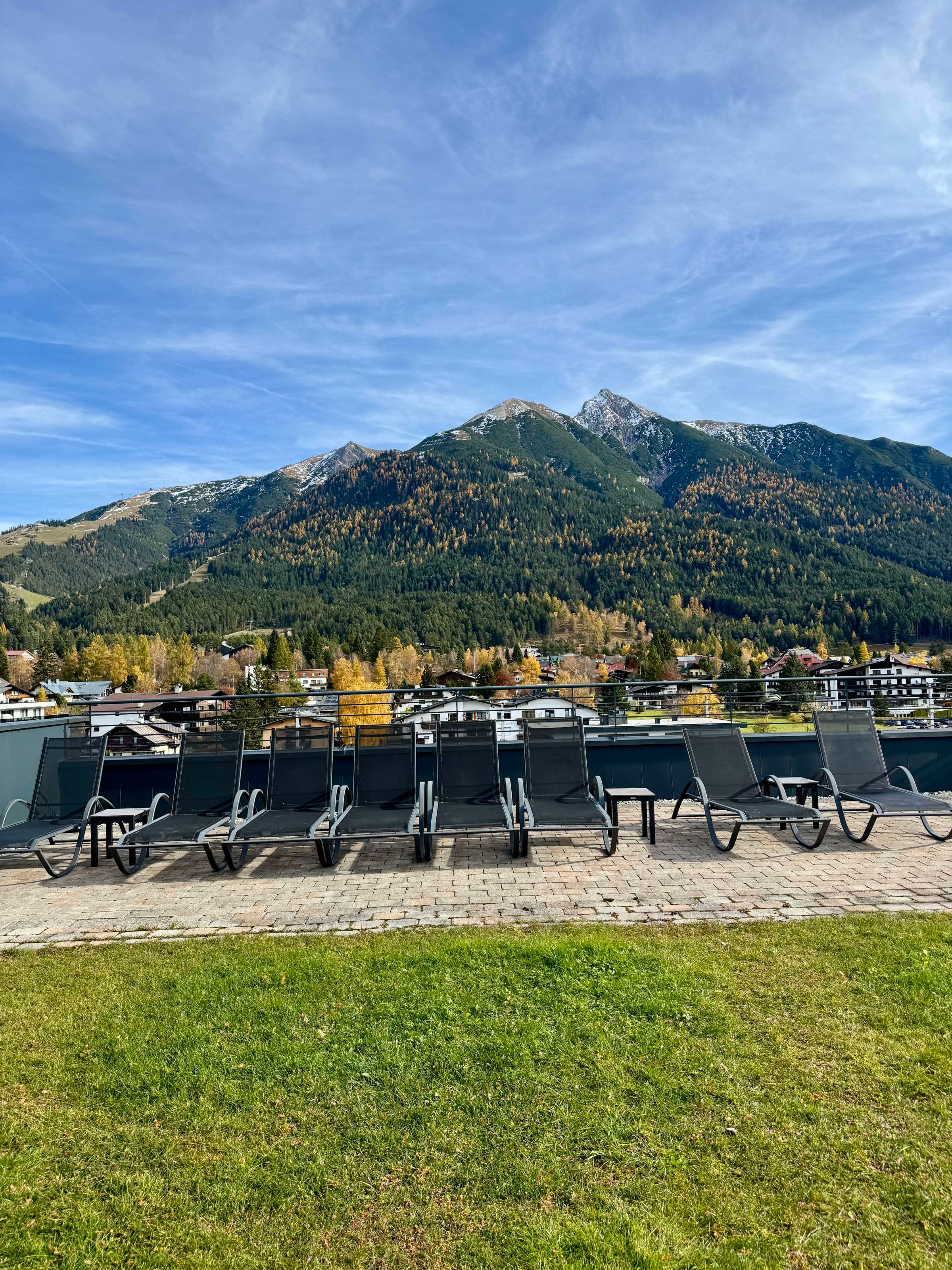 Herbstlicher Bergblick